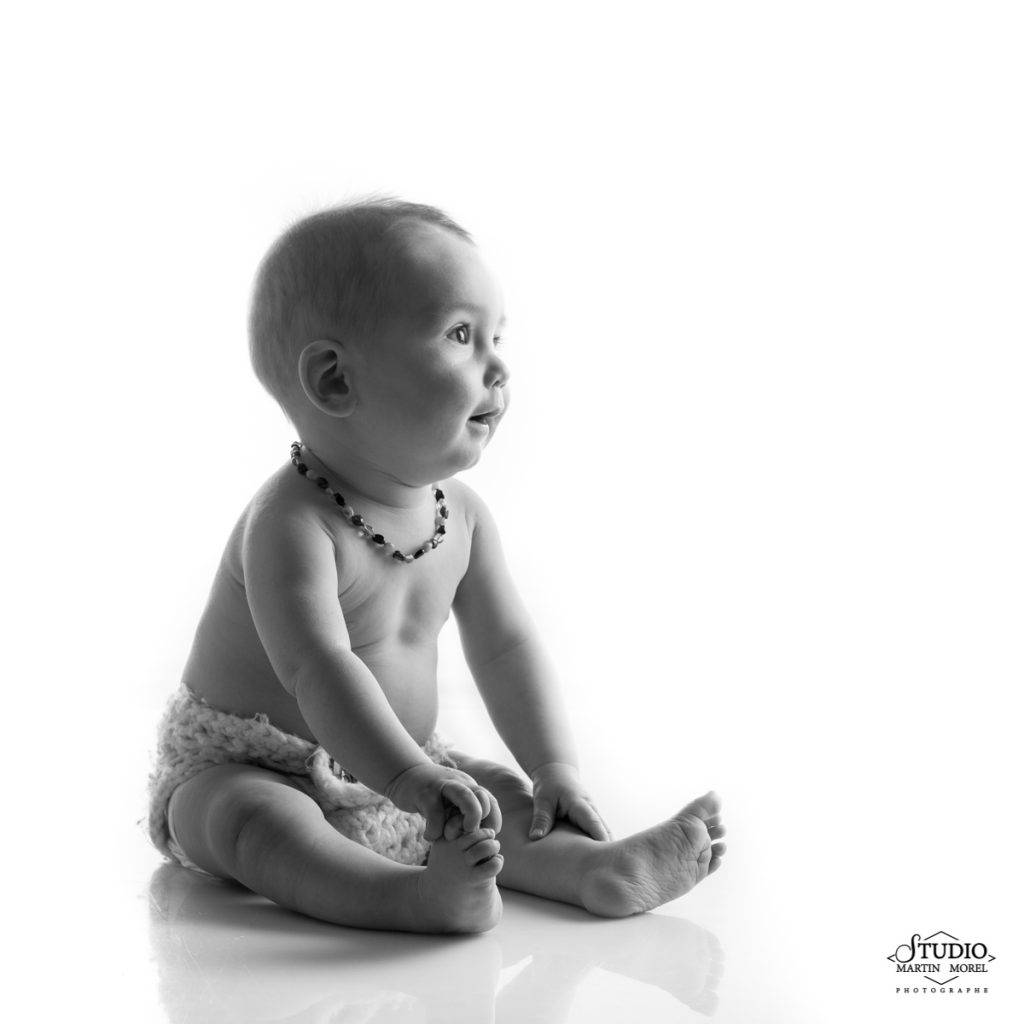 Séance photo de bébé - Studio Martin Morel