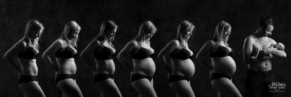 Photo de femme enceinte suivi de grossesse Studio Martin Morel photographe grossesse Grenoble