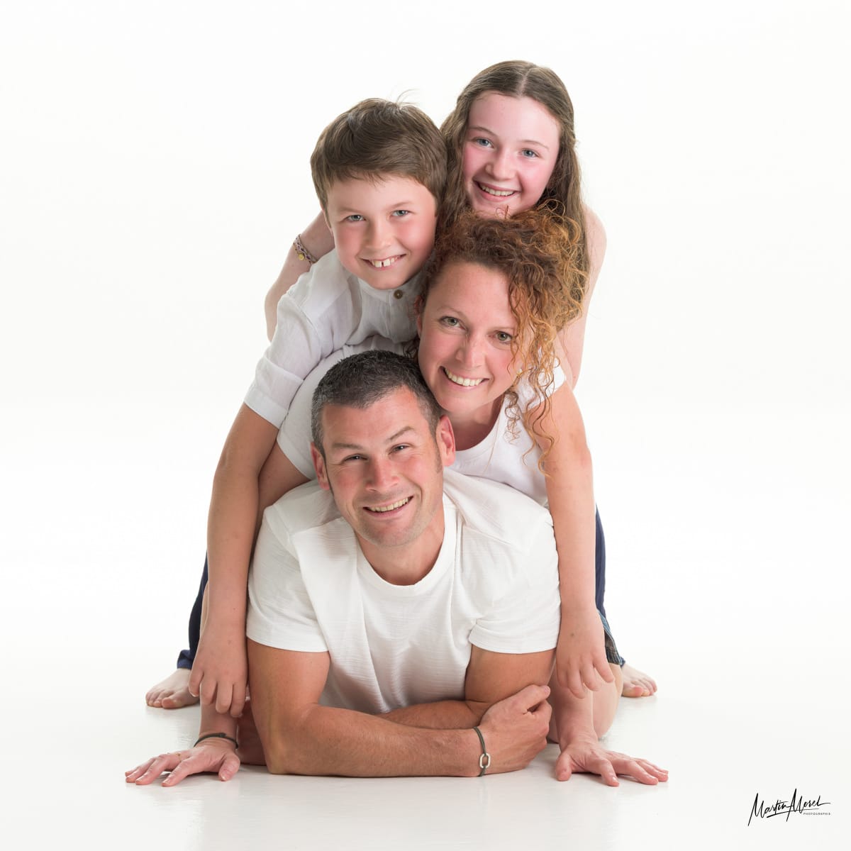 Séance photo pour une famille
