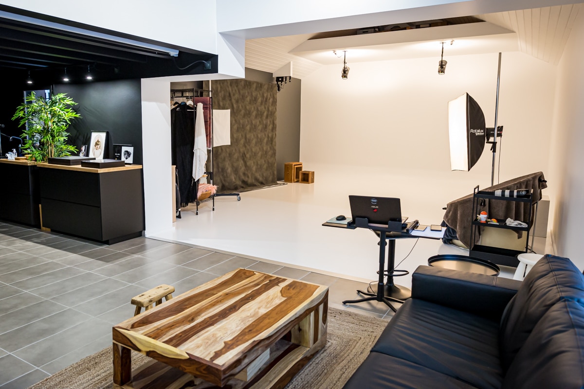 Déroulement d’une séance photo en studio Studio Martin Morel