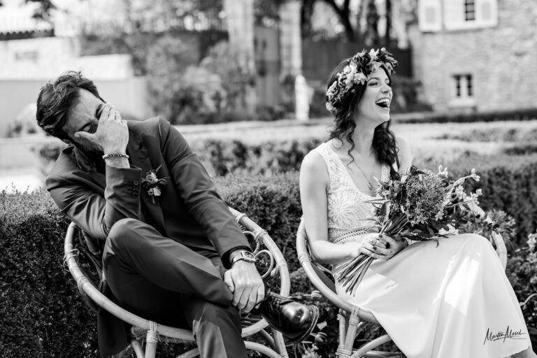 Ces mariés ont enchainé fou-rire sur fou-rire tout au long de leur journée, le remède parfait pour la bonne humeur