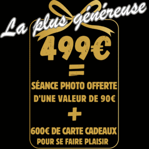 Bon cadeau 499 € spécial Black Friday